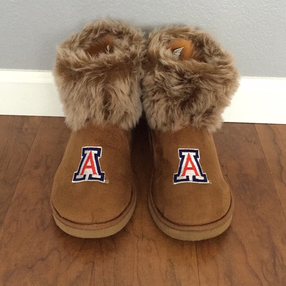 arizonna wild cat Shoes - Arizona wild cats women fur boots